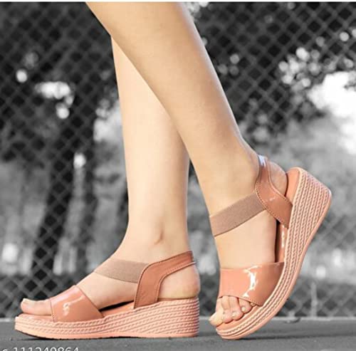 Image of BE FOUND Women's Casual and Classy Platform Heel Sandal For All Occasions