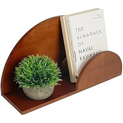 Estanterias Contemporaneas Belle Vous Estantería Pared de Pino para Entrada - 40 cm de Largo - Repisas de Pared Organizador Llaves - Estante Flotante para Correo o Billetera - Úselo en la Cocina, Baño, Pasillo y Dormitorio