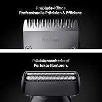 Braun All-in-One Series 7, 12-in-1 Multigroom, Barttrimmer, Nasenhaartrimmer, Haarschneidemaschine für Gesicht, Kopf und Körper, 120 Min Akku, 14 Längen (0.1–21 mm), Wasserdicht, AIO7545, Grau – Ansicht 4