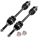 Caltric Front Left and Right Cv Joint Axle with Bearing Compatible with Polaris Sportsman 500 Ho Efi 2007-2012