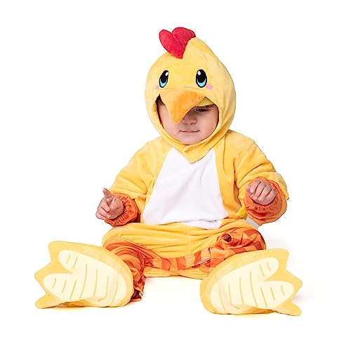 Spooktacular Creations Halloween Baby Rooster Costume, Toddler Chicken Dress for