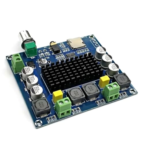 Luobannm Soundverstärkerplatine Bluetooth-Kompatibel Tda7498 Hochleistungs-Audiomodul Unterstützt Aux für Lautsprecher Heimkino DIY