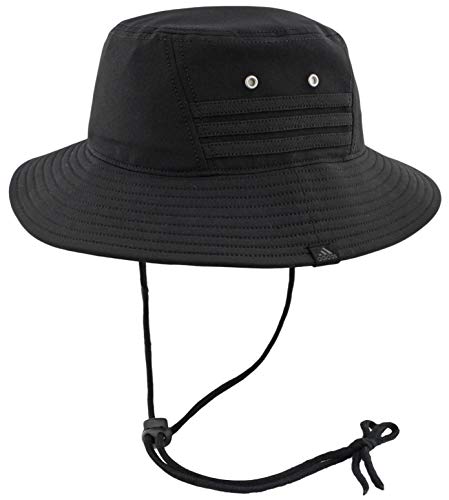 adidas Men's Victory 2 Bucket Hat, Black/Black, One Size