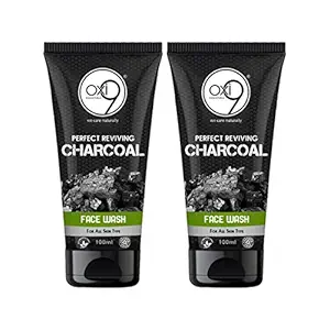 Perfect Reviving Charcoal Face Wash - 100ml | Pack of 2 | Paraben & Sulphate Free