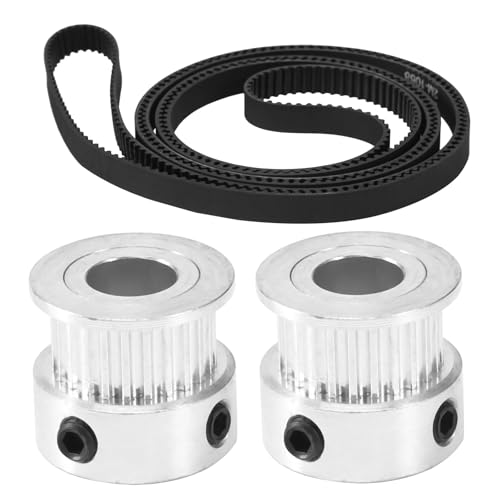 KE88FENG Z-Axis for gt2 Timing Belt Pulley Kit 24 Teeth Synchronous Wheel and 1068mm Belt for tronxy X5SA/X5SA PRO/X5SA-