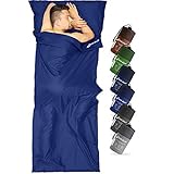 TRANSPIRABLE y DURADERO: El forro de saco de dormir Fit-Flip de microfibra fina es extra duradero, resistente a los desgarros y extremadamente transpirable. Instrucciones de cuidado: Lavable hasta 60°C y resistente al secado hasta 40°C. Lávelo con colores similares. Se seca muy rápidamente y, por lo tanto, se puede lavar sobre la marcha.