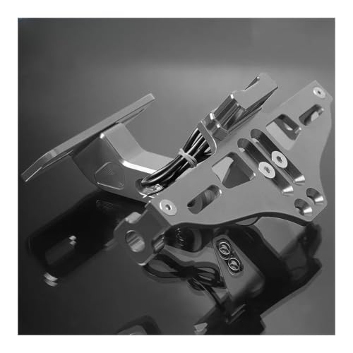 Support Plaque Support de Plaque d'Immatriculation Moto LED GSX-S1000F CNC