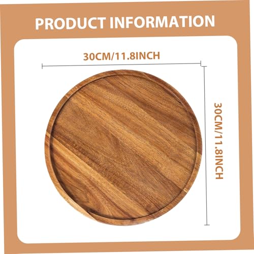 Plateau en bois facile à nettoyer pour présenter vos collations et biscuits - 5