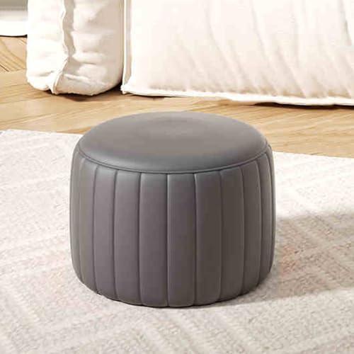 Poggiapiedi ottomano sgabello per soggiorno, camera da letto, ingresso, elegante