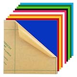 ASelected Lot de 10 plaques acryliques colorées de 20 x 20 cm