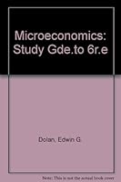 Microeconomics: Study Gde.to 6r.e 0030328888 Book Cover