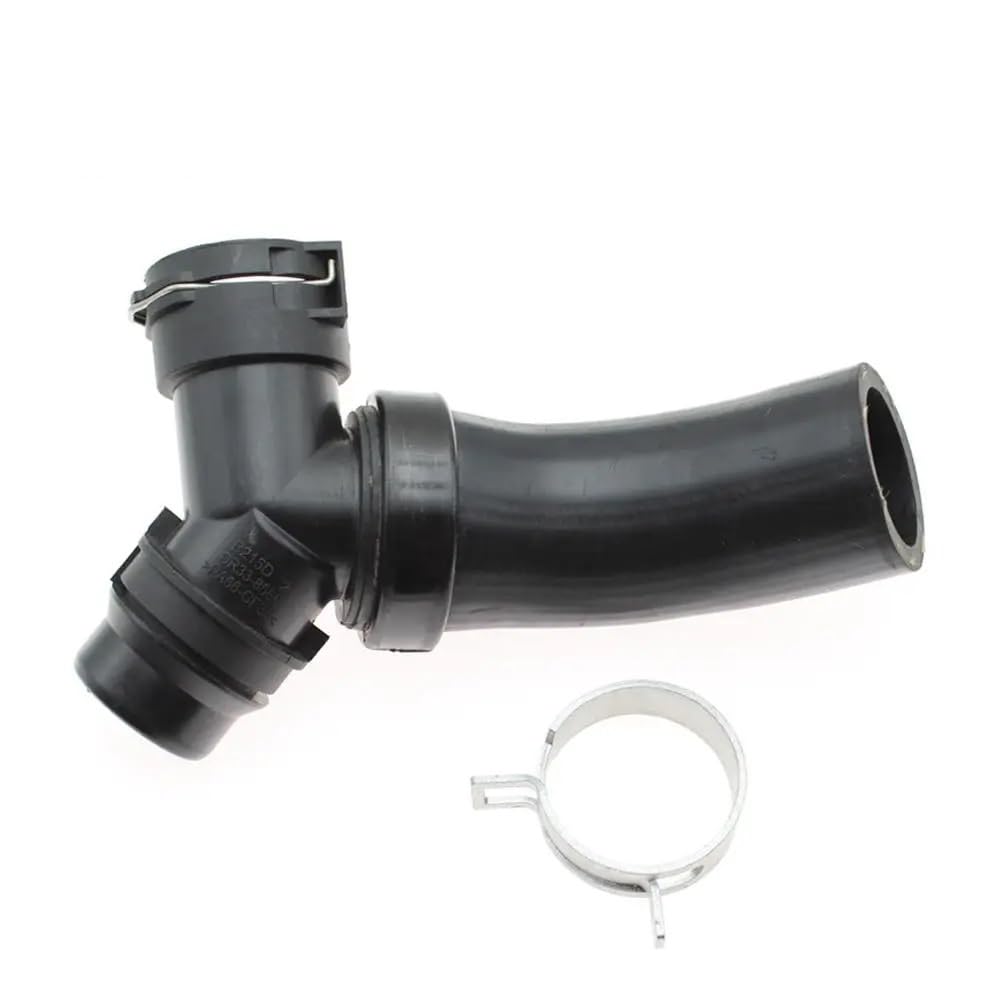 Mchkr 1 Pcs Thermostat To Radiator Hose T Connector Dr3z8566a Dr3z8566b Dr3z-8566-B Dr3z-8566-A Compatible With, 5.0L 2011-2019