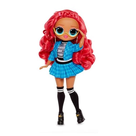 LOL Surprise OMG Muñeca de Moda CLASS PREZ, con 20 Sorpresas, Ropa, Vestidos con Purpurina y Accesorios a la Moda, LOL Surprise OMG Serie 3, Muñeca Coleccionable para Niñas y Niños a Partir de 4 Años