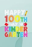 Prayer List Notebook Happy 100th Day of Kindergarten for Teacher or Child Raglan Baseball