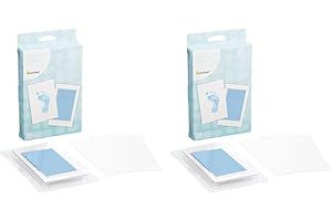 Pearhead Clean-Touch No-Mess Ink Pad Kit (Blue, Pack of 2)