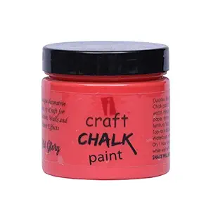 iCraft Old Glory Home Decor Chalk Paint 250ml Non Toxic, Eco Friendly Paint Gives Chalky and Matte Finish.