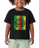 Sianelle Toddler Juneteenth Shirts for Girls Boys Black History Freedom Day T-Shirts Short Sleeve Cotton Ages 2-8