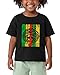 Sianelle Toddler Juneteenth Shirts for Girls Boys Black History Freedom Day T-Shirts Short Sleeve Cotton Ages 2-8