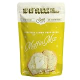 Sweet Logic Keto Baking Mix - Lemon Muffin - Gluten-Free - Dairy Free - Diabetic-Friendly - High Protein - Low Sugar - Low Carb - Quick 20-Minute Prep (1-2G Carbs Per Serving)