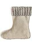 Vegano certificado Hunter Calcetín Corto de Mujer con Coletas Para Botas cortas Wellington Original Modelo UAS3301RPY. (M (36-38), HWG Pale Grey)