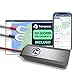 Transpoco GPS Tracker per Auto, Tracker in Tempo Reale, con SIM e Piano 30 Giorni, GPS per Bici, Flotte e Altro, Geofencing e avvisi antifurto, Supporto UE (GS900) immagine