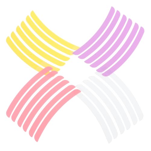 VICASKY 12 Pairs Lash Lift Stripes for Eyelash Perm Kit Silicone Lash Lifting Pads Easy Apply Salon Home Use