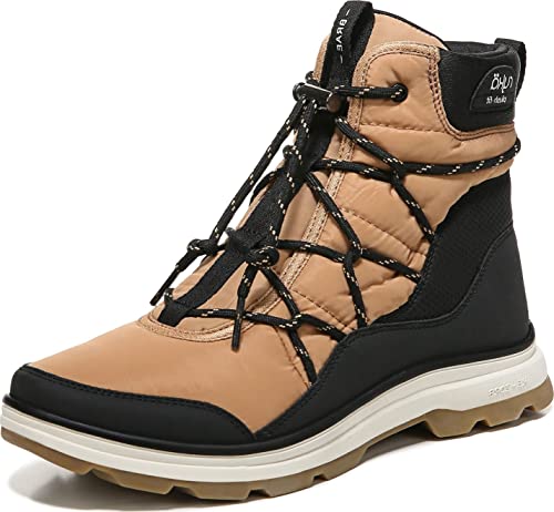 Ryka Femme Brae Botte de Neige pour garder les pieds au chaud sans glisser sur le verglas