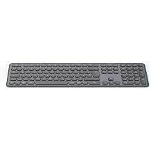 Hama Wireless Keyboard Multi Device Keyboard with Radio/Bluetooth, PC, Smartphone, Tablet, Full Format, Battery, Silent Scissor Keys, Multimedia Keys, German QWERTZ Layout Black