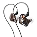 Produktbild BASN In-Ear-Kopfhörer, Singer Kopfhörer, geräuschisolierend, bequem, für Musiker (BC100 ClearBrown)