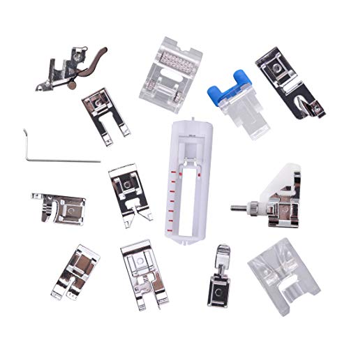 Set de 14 Pies de Máquina de Coser para Husqvarna Viking miniatura 4