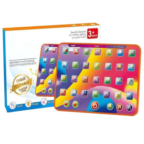 Tablette Éducative Enfant - Orthographe et Lecture Interactives Électroniques | Tablette Interactive d'apprentissage - Apprentissage Maternelle Orthographe...