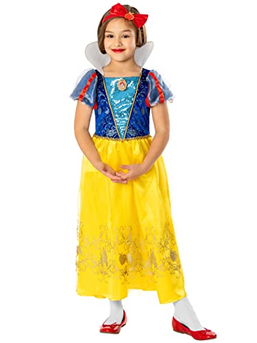 COSTUME PRINCIPESSA BIANCANEVE DISNEY BAMBINA 1/2 ANNI-12/24 MESI