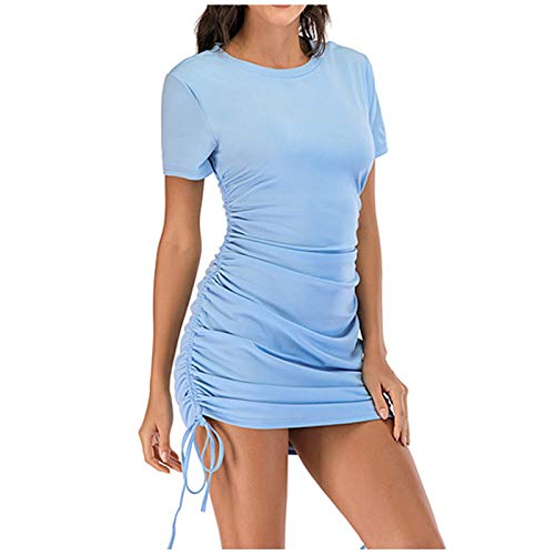 Robe élégante femme manches plissées pour sublimer la silhouette