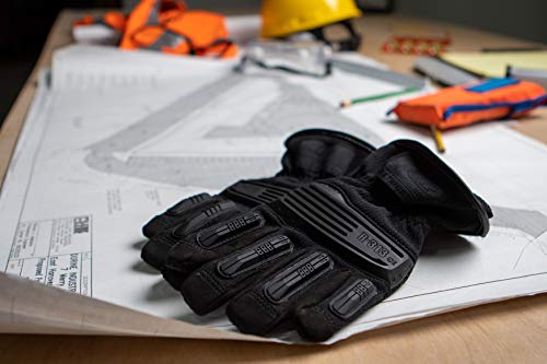 Ringers Gloves R-313 Extrication Gloves, Cut-Resistant Gloves With Impact Protection, Large #TOP2