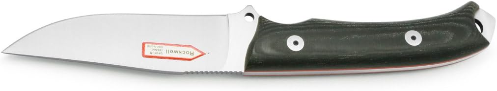 PUMA IP Dexter Black 1 Micarta Spanish Made Hunting Knife with Leather Sheath