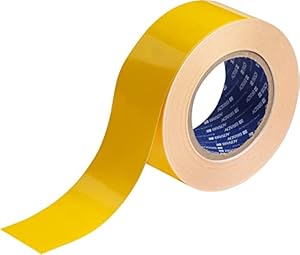 Brady 104312 Gelbes Sicherheitsband 50,80mm x 30,48m