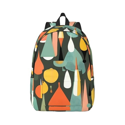 Sac à dos de voyage vintage à formes tombantes pour vos randonnées