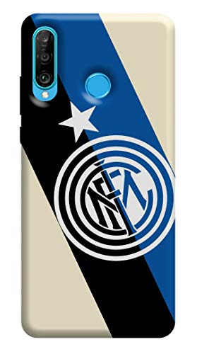 WorldSell Funda de Silicona Suave Case Cover Protección Cáscara Soft Gel TPU Comix Cartoon Carcasa Funda para Huawei P30 Lite LOGHI 011 Inter