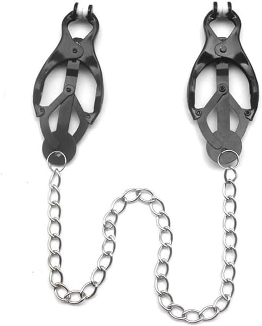 Body Clamps with Chain Stainless Steel Body clip Body clip Non-Piercing Chain Non-Piercing Body Jewelry for Women Men