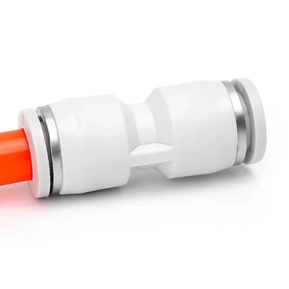 zorfar Multi-Series Push in Pneumatic Quick Fittings, for 4–16mm OD Air Tubing, Push-in Quick Connect Connector 1PCS(PU,16mm OD Tube)