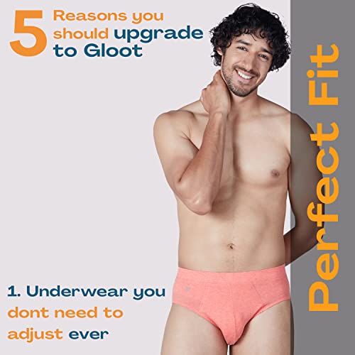 Image of GLOOT Men's Cotton Modern Solid Briefs