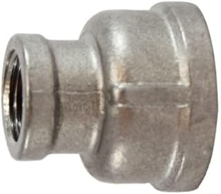 0.5 x 0.375 in. 150 lbs Stainless Steel 304 Reducing Coupling Galvanized