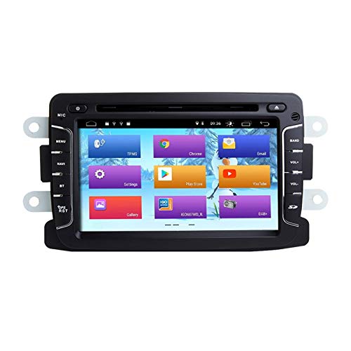 TOOPAI Android 10.0 Car Radio for Renault Duster Dacia Logan Sandero Xray 2 Car Stereo DVD Player GPS with Full RCA Output WiFi OBD SWC