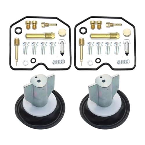 Kit carburateur KAWASAKI Prairie 360 KVF360 avec membrane de piston cyan