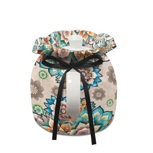 Image of Xoenoiee Boho Mandala Chicken Tea Cozy Tea Cosy for Teapots Keep Warm Teapot Cover Insulated Kettle Cover for Home Kitchen Table Decor