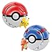 Figurine Pokeball Jouet Enfant Cadeaux Parfaits pour Enfants Poke Ball Vacances Poke Ball pour Anniversaire Pokéball 2PC