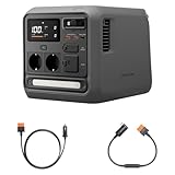 Station �lectrique portable DJI Power 1000 Mini, batterie LFP de 1 008 Wh, format compact, sortie maximale de 1 000 W, alimentation automobile, c�ble SDC vers allume-cigare (12 V), camping, road trips