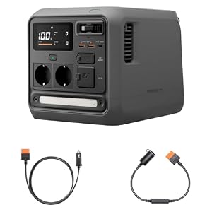DJI – DJI Power 1000 Mini tragbare Powerstation, 1008-Wh-LFP-Akku,
