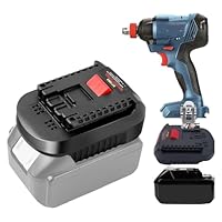Adapter für Makita 18V Lithium Akku Konverter für Bosch GBA Batterien auf Bosch Akku BAT607 BAT614 BAT607G umrüsten auf für GBA 18V Lithium Akkuwerkzeug