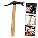 STOBOK Shoe Making Tools Hammer Smooth Handle Iron Wooden Construction Versatile for Diy Projects